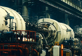 Oil construction gas production